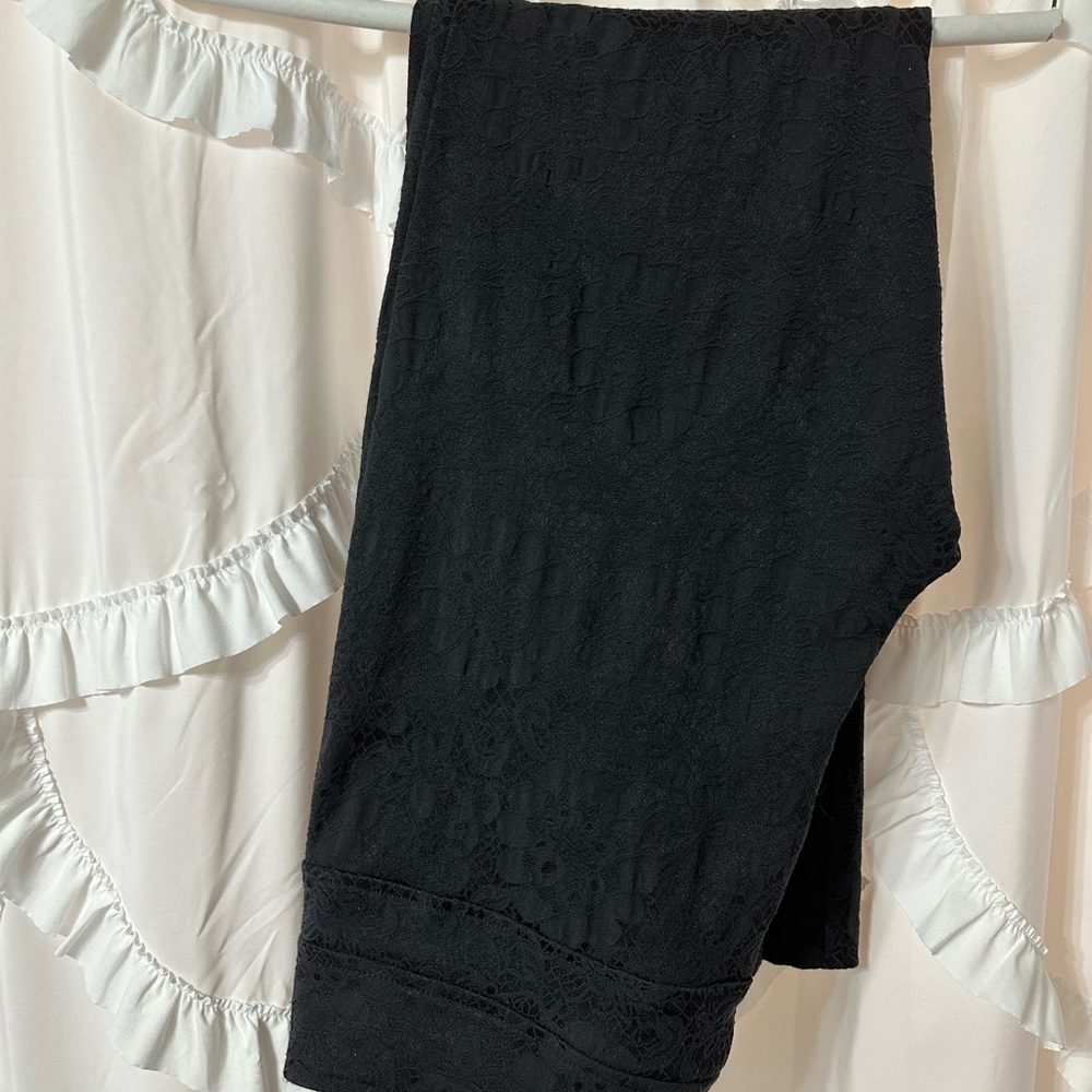 🛼SOHO Lace Pants Sz 12 NWOT - Picture 6 of 6